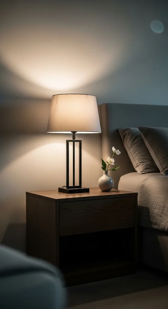 Anchor the Look With a Lamp