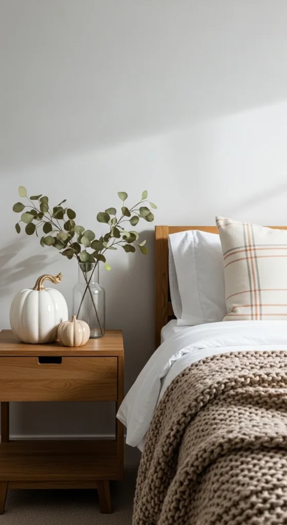 Bring in Subtle Fall Decor (Less Is More)