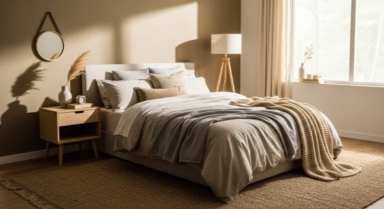 How to Decorate a Bedroom Asymmetrically