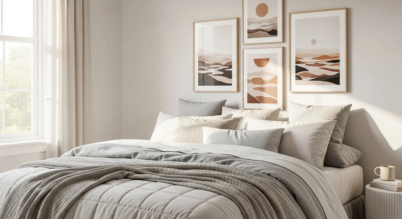 How to Decorate a Bedroom with Art Prints