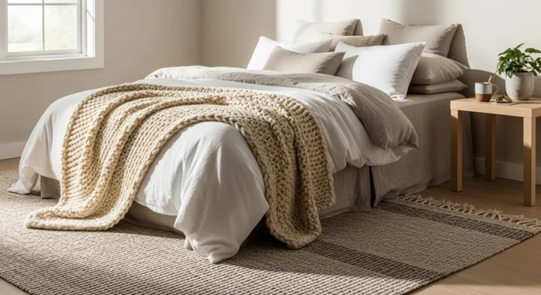 How to Decorate a Bedroom with Layered Textures