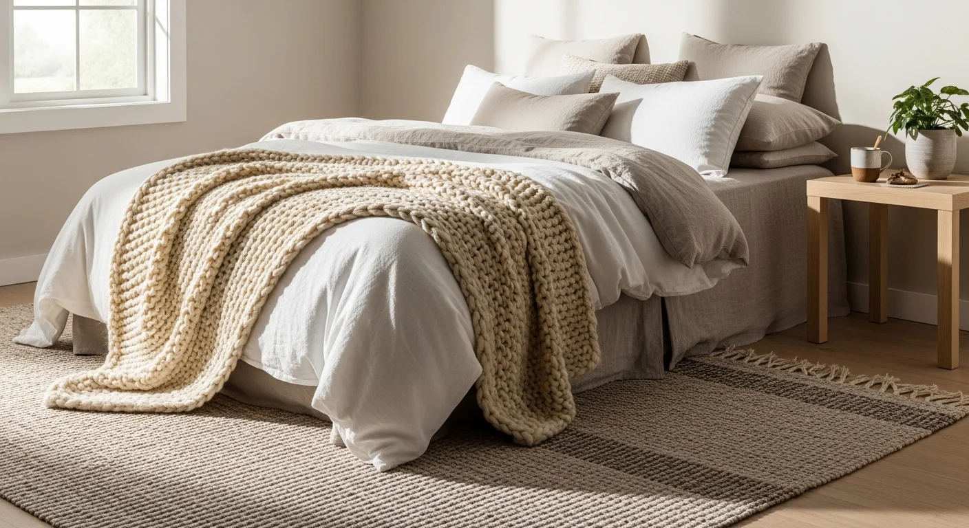 How to Decorate a Bedroom with Layered Textures