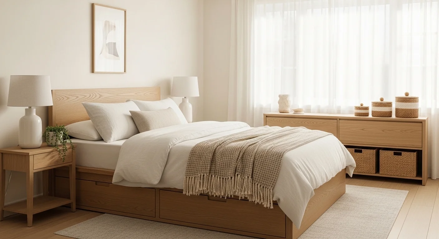 How to Decorate a Bedroom with Smart Storage