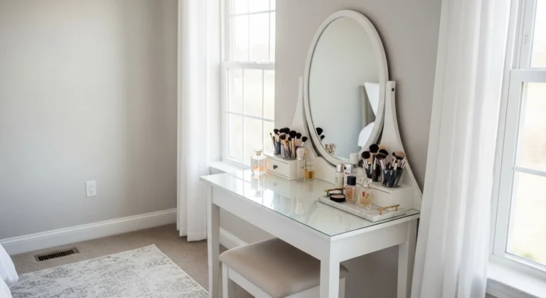 How to Decorate a Bedroom with a Vanity