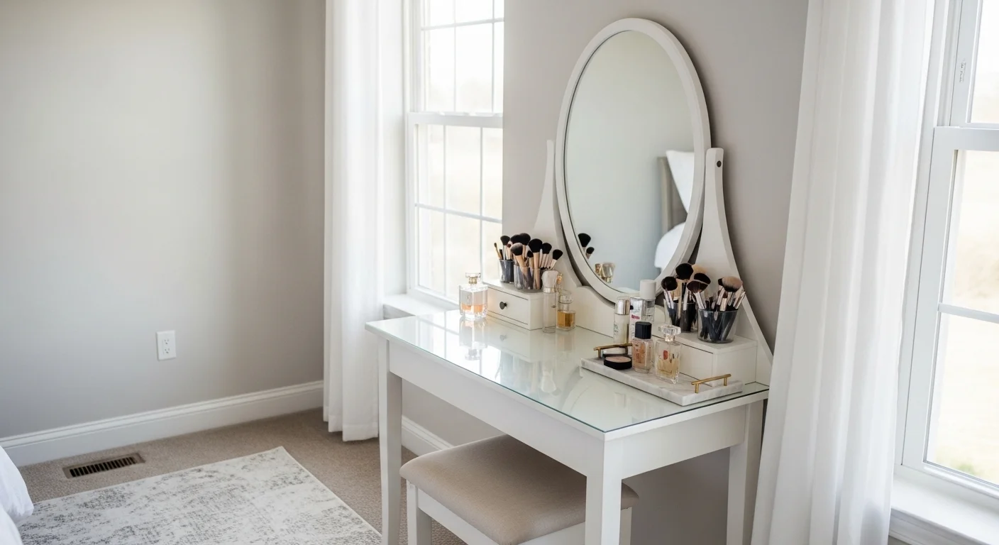 How to Decorate a Bedroom with a Vanity