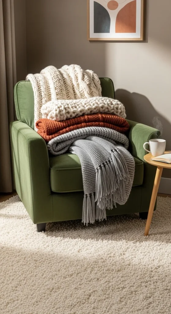 Layer Textures for Warmth and Comfort