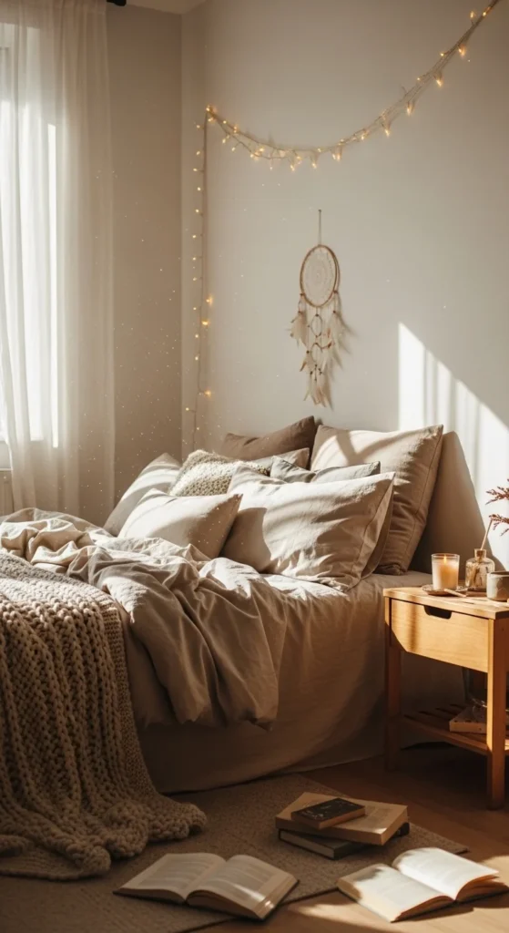 how to decorate bedroom aesthetic style