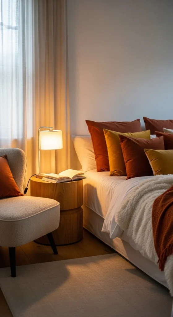 how to decorate bedroom cozy style